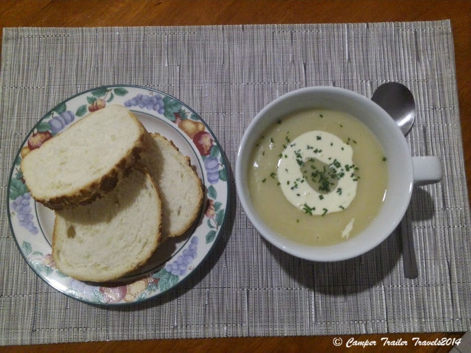 Delicious, Quick & Easy Potato Ham And Leek Soup | All Around Oz