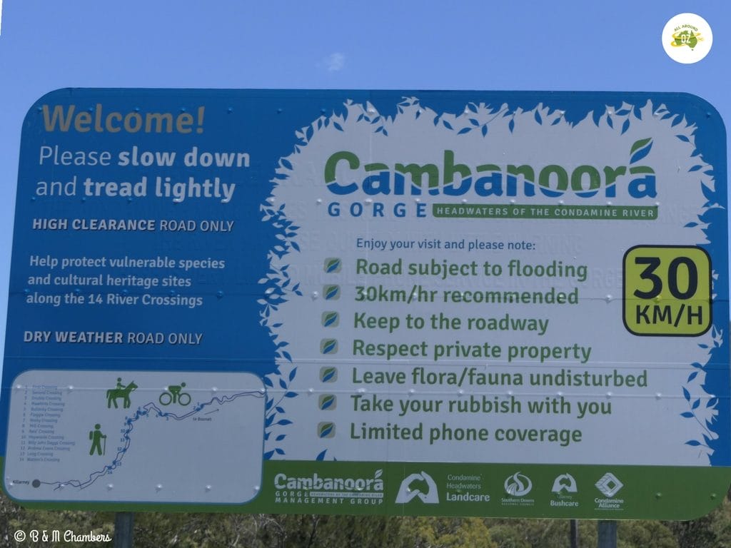 condamine river 4wd track