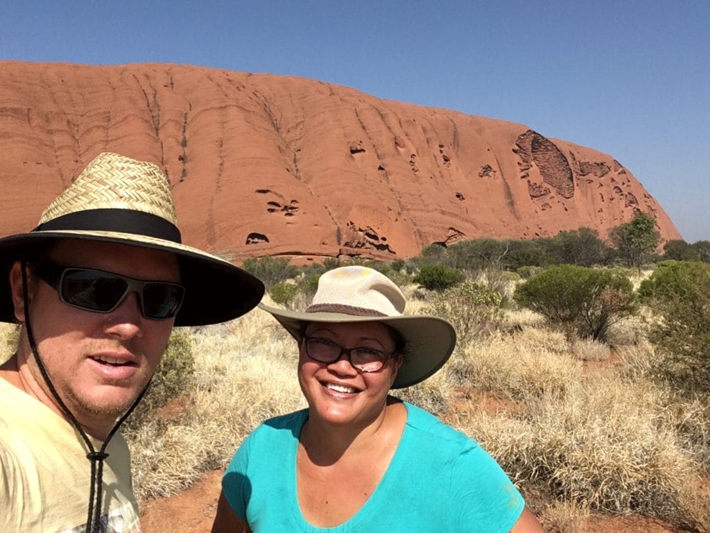 BenAndMichelle at Uluru
