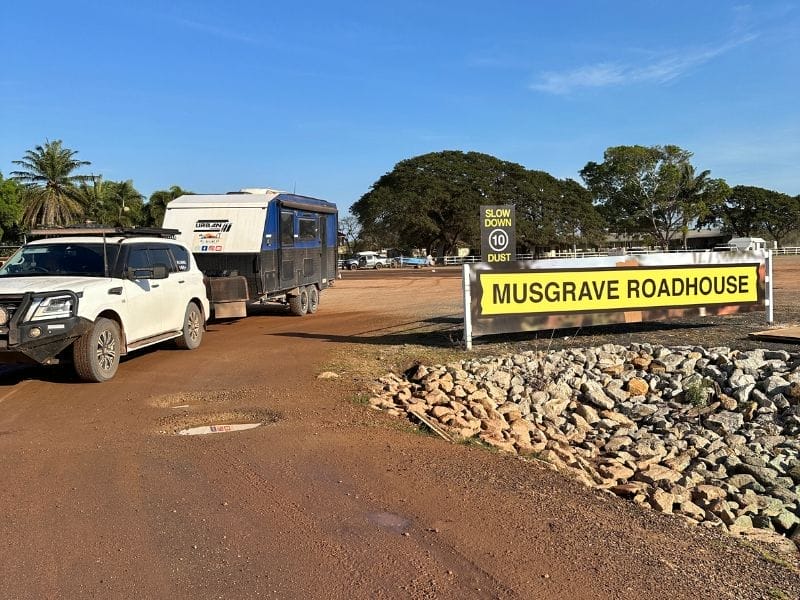 We stayed overnight at Musgrave Roadhouse