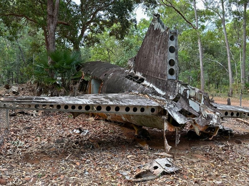 WWII Plane wreck just outside Bamaga